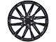 CA90 Black 6-Lug Wheel; 26x10; 28mm Offset (07-13 Silverado 1500)