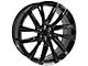 CA90 Black 6-Lug Wheel; 26x10; 28mm Offset (07-13 Silverado 1500)