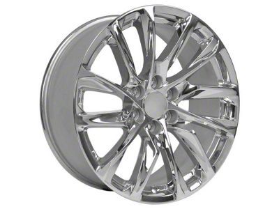 CA90 Chrome 6-Lug Wheel; 24x10; 28mm Offset (07-13 Silverado 1500)