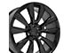 CV32 Gloss Black 6-Lug Wheel; 24x10; 28mm Offset (07-13 Silverado 1500)