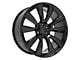 CV32 Gloss Black 6-Lug Wheel; 24x10; 28mm Offset (07-13 Silverado 1500)