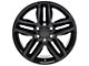 CV34B Black 6-Lug Wheel; 20x9; 26mm Offset (07-13 Silverado 1500)