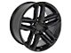 CV34B Black 6-Lug Wheel; 20x9; 26mm Offset (07-13 Silverado 1500)