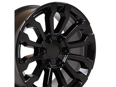 CV35 Black 6-Lug Wheel; 18x8.5; 24mm Offset (07-13 Silverado 1500)