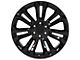 CV43 Black 6-Lug Wheel; 22x9; 24mm Offset (07-13 Silverado 1500)