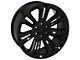 CV43 Black 6-Lug Wheel; 22x9; 24mm Offset (07-13 Silverado 1500)