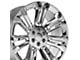 CV43 Chrome 6-Lug Wheel; 24x10; 24mm Offset (07-13 Silverado 1500)