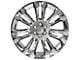 CV43 Chrome 6-Lug Wheel; 24x10; 24mm Offset (07-13 Silverado 1500)