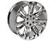 CV43 Chrome 6-Lug Wheel; 24x10; 24mm Offset (07-13 Silverado 1500)