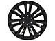 CV43 Gloss Black 6-Lug Wheel; 22x9; 24mm Offset (07-13 Silverado 1500)