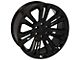 CV43 Gloss Black 6-Lug Wheel; 22x9; 24mm Offset (07-13 Silverado 1500)