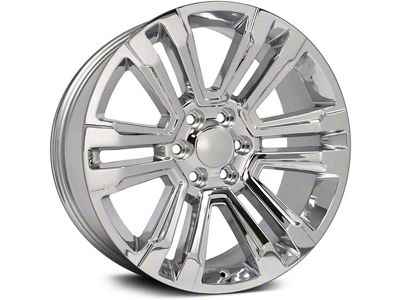 CV44 Chrome 6-Lug Wheel; 22x9; 24mm Offset (07-13 Silverado 1500)