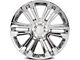 CV44 Chrome 6-Lug Wheel; 22x9; 24mm Offset (07-13 Silverado 1500)