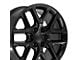 CV62 Gloss Black 6-Lug Wheel; 20x9; 28mm Offset (07-13 Silverado 1500)