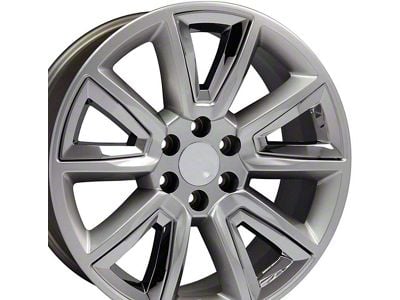 CV73 Hyper 6-Lug Wheel; 20x8.5; 24mm Offset (07-13 Silverado 1500)