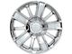 CV77 Chrome 6-Lug Wheel; 20x9; 27mm Offset (07-13 Silverado 1500)