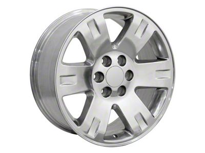 CV81 Polished 6-Lug Wheel; 20x8.5; 31mm Offset (07-13 Silverado 1500)