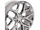 CV98B Chrome 6-Lug Wheel; 26x10; 24mm Offset (07-13 Silverado 1500)