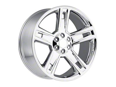 Silverado Replica Chrome 6-Lug Wheel; 22x9; 24mm Offset (07-13 Silverado 1500)