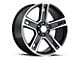 Silverado Replica Gloss Black Machined 6-Lug Wheel; 22x9; 24mm Offset (07-13 Silverado 1500)