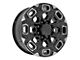 CV64B Black Machined 8-Lug Wheel; 20x8.5; 47mm Offset (11-14 Silverado 2500 HD)