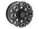 CV64B Black Machined 8-Lug Wheel; 20x8.5; 47mm Offset (11-14 Silverado 2500 HD)