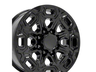 CV64B Black 8-Lug Wheel; 20x8.5; 47mm Offset (11-14 Silverado 2500 HD)