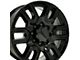 CV96B Black 8-Lug Wheel; 20x8.5; 47mm Offset (11-14 Silverado 2500 HD)