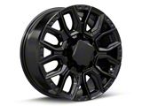 CV97B Black 8-Lug Wheel; 20x8.5; 47mm Offset (11-14 Silverado 2500 HD)