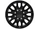 CV97B Black 8-Lug Wheel; 20x8.5; 47mm Offset (11-14 Silverado 2500 HD)