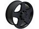 Silverado Style Matte Black 8-Lug Wheel; 20x8.5; 44mm Offset (11-14 Silverado 2500 HD)