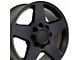 Silverado Style Matte Black 8-Lug Wheel; 20x8.5; 44mm Offset (11-14 Silverado 3500 HD SRW)