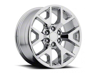 2014 Sierra Replica Chrome 6-Lug Wheel; 22x9; 31mm Offset (07-14 Tahoe)