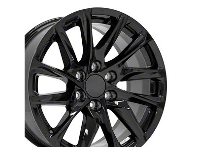 CA90 Black 6-Lug Wheel; 20x9; 28mm Offset (07-14 Tahoe)