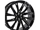 CA90 Black 6-Lug Wheel; 26x10; 28mm Offset (07-14 Tahoe)