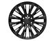 CA93 Gloss Black 6-Lug Wheel; 22x9; 28mm Offset (07-14 Tahoe)