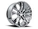 CarbonPro Replica Chrome 6-Lug Wheel; 22x9; 28mm Offset (07-14 Tahoe)