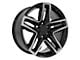 CV34B Black Machined 6-Lug Wheel; 20x9; 26mm Offset (07-14 Tahoe)