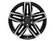 CV34B Black Machined 6-Lug Wheel; 20x9; 26mm Offset (07-14 Tahoe)