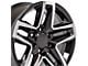 CV34B Machined 6-Lug Wheel; 18x8.5; 26mm Offset (07-14 Tahoe)