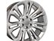 CV43 Hyper Black 6-Lug Wheel; 22x9; 24mm Offset (07-14 Tahoe)