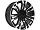 CV43 Machined 6-Lug Wheel; 24x10; 24mm Offset (07-14 Tahoe)