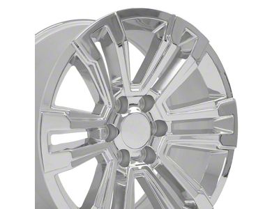 CV44 Chrome 6-Lug Wheel; 20x9; 24mm Offset (07-14 Tahoe)