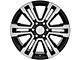 CV44 Gloss Black Machined 6-Lug Wheel; 20x9; 24mm Offset (07-14 Tahoe)