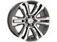 CV44 Gunmetal Machined 6-Lug Wheel; 20x9; 24mm Offset (07-14 Tahoe)