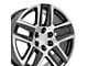 CV63 Gunmetal Machined 6-Lug Wheel; 20x9; 28mm Offset (07-14 Tahoe)