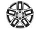 CV63 Gunmetal Machined 6-Lug Wheel; 20x9; 28mm Offset (07-14 Tahoe)