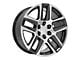 CV63 Gunmetal Machined 6-Lug Wheel; 20x9; 28mm Offset (07-14 Tahoe)