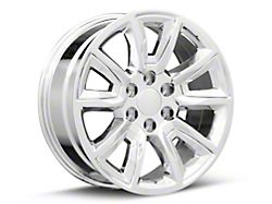 CV73 Chrome 6-Lug Wheel; 20x8.5; 24mm Offset (07-14 Tahoe)