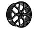 CV98B Black Milled 6-Lug Wheel; 26x10; 24mm Offset (07-14 Tahoe)